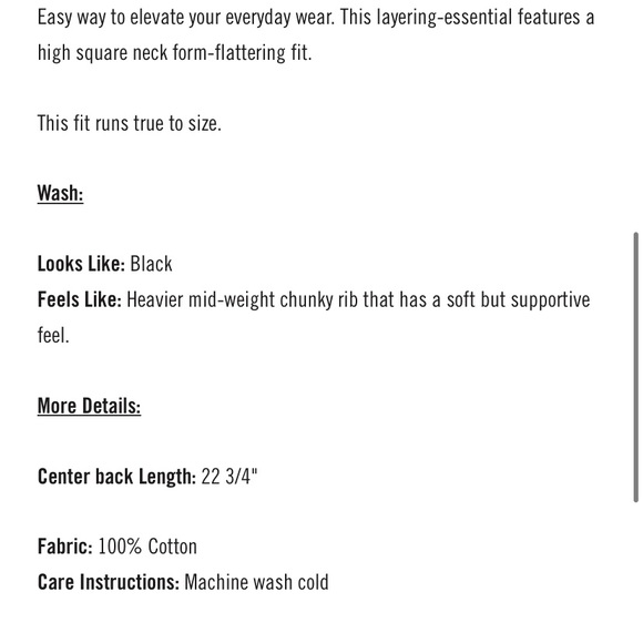 AGOLDE Rib High Neck Tank in White - Picture 8 of 9